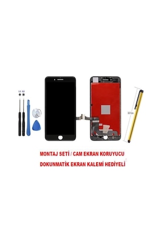 Apple Uyumlu iPhone 8 Plus Lcd Ekran + 4
