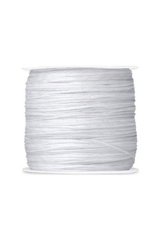 Paraşüt - Bileklik Ipi Beyaz 100 Mt 0,8 Mm
