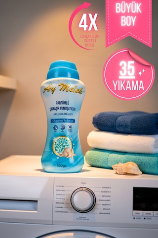 Çamaşır Parfümü 500 Gr Çamaşır Yumuşatıcısı Granül Parçacıklı Okyanus Esintisi Tekli