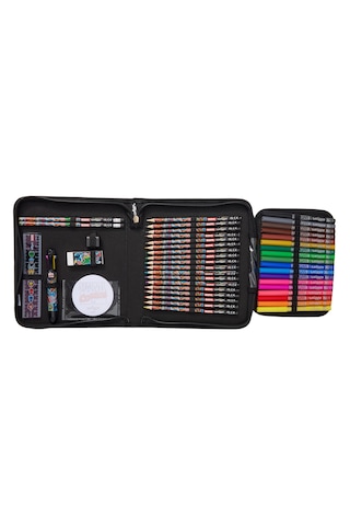 Smıggle Marvel Zip It Kırtasiye Seti Black 40+ Parça Marvel Stationery Gift Pack