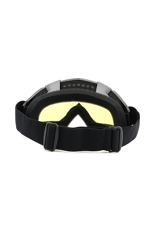 Esrada Kayak Gözlüğü Antifog Ventilli Uv Korumalı Güneş Kar Gözlük Sarıcam Snowboard Glasses Sporu Siyah