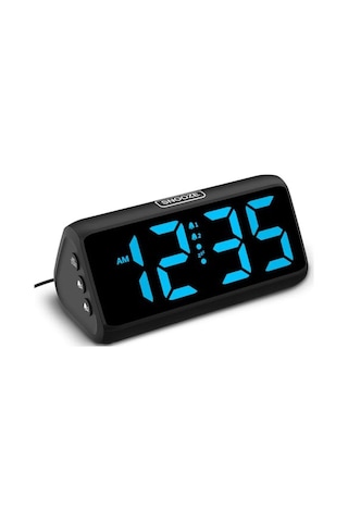 Saat Led Çocuk Alarm Saati 7 Renk Değiştiren Gece Işıklı Küp Dijital Saat Zaman Tarih Sıcaklık Uyku Fonksiyonu Genel