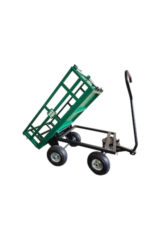 Hasfire Bahçe Arabası Sepet Tipi Açık Model Çelik Kasa