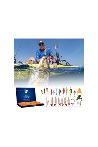 Leezsing 24'lü Advent Kalenderi: Çocuklar İçin Abs Plastik Yem Seti - Gm-065t