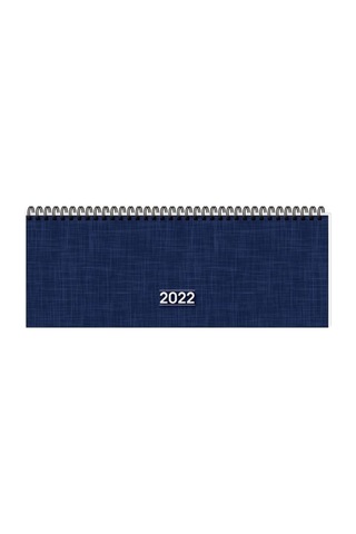 Keskin Color 2022 Haftalık Spiralli Masa Takvimi, 12x33.5 Cm, Orta Boy, 3 Adet