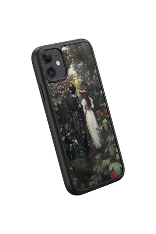 İphone 11 Uyumlu Romantikşövalye Desenli Kamera Korumalı Darbelere Dayanıklı Kılıf 1105-romantikşövalye-iphone11