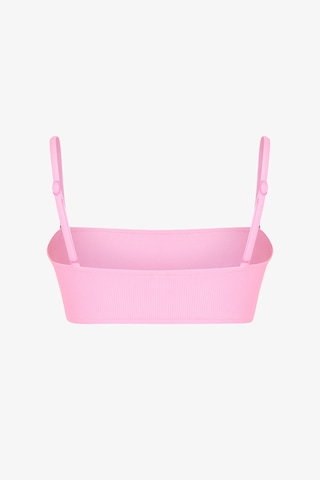 Penti Açık Pembe Missa Straplez Bikini Üstü