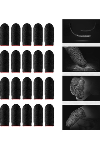 Suntek Oyun Parmak Ucu Kolu 20 Parça Kırmızı