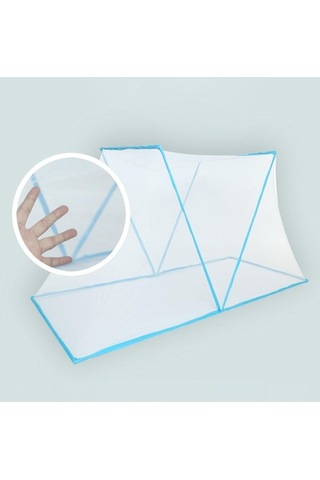 Trendooze Yetişkin Taşınabilir Suntek Mavi-190x100x80cm Katlanabilir Kanopisi, Vy