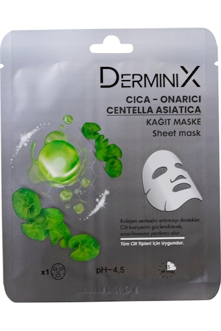 Derminix Cica Onarıcı Kağıt Yüz Maskesi