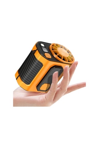 Yüksek Hızlı Mini Klima Fan 11 M/s Rüzgar Gücü, 100 Hız Ayarı