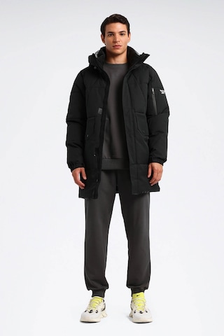 Reebok Uzun Kaban Erkek Siyah Genowefa Long Jacket 000000000102032014