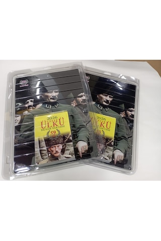 Ülkü Takvimi 2026 Atatürk Özel Ambalajlı Gönderim