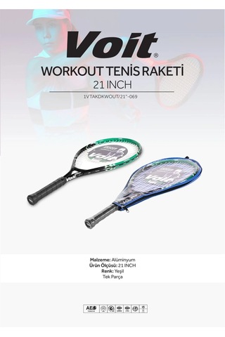 Voit Workout Tenis Raketi 21 Inch Yeşil