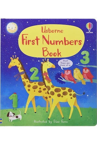 First Numbers Book - Usborne
