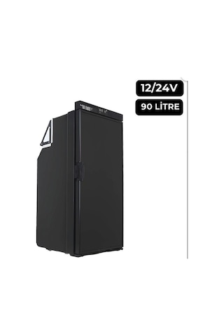 Berhimi 12/24v Kompresörlü Karavan Buzdolabı 90 Litre