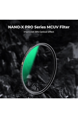 K&f Concept 43mm Nano-x Pro Serisi Uv Filtre - İnce Pirinç Çerceve - 36 Katmanlı