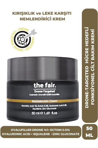 The Fair Drone-Targeted Mandelectoin Cream Vegan Yüz Kremi 50 ML