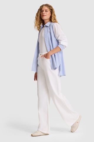 U.S. Polo Assn. U.s. Polo Assn. Kadın Ekru Pantolon Jean 50321418-vr019 Ecru