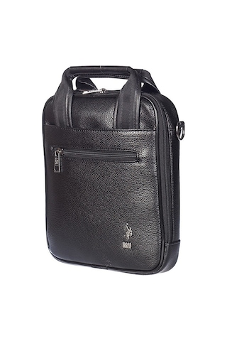 U.s. Polo Assn El Çantası Suni Deri Siyah 6757 Siyah