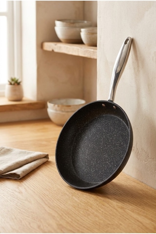 Bernardo Chef Line Granit Tava Siyah 24cm