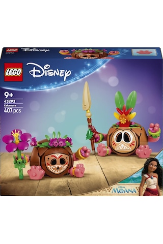 LEGO® ǀ Disney Moana Kakamora 43293 - 9 Yaş ve Üzeri Çocuklar için Film Aksesuarları İçeren Oyuncak Yapım Seti (407 Parça)