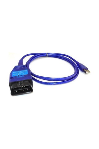 Haoyishang Kkl Vag 409 Usb + Fiat Ecu Tarama Odb2 Car Obdıı Auto-tanı İçerir-tool-kabel Arayüzü İle Şalter Mavi