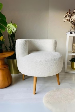 Elegant Comfort Çay Seti Tek Berjer Puf Takımı
