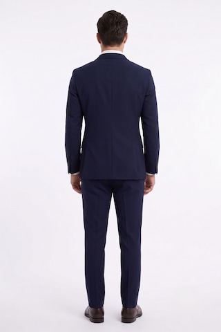 Uki Lacivert Comfort Fit 6 Drop Kruvaze Takım Elbise