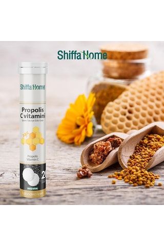 Aksu Vital Shiffa Home Propolis & C Vitamini 20 Efervesan Tablet 2 Adet