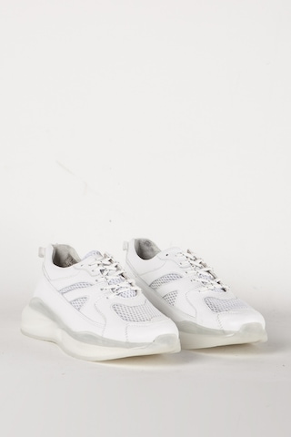 Marcomen 17408 Gerçek Deri Erkek Sneaker Beyaz