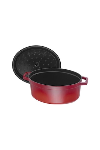 Staub La Cocotte Oval Tencere 27 Cm Kırmızı