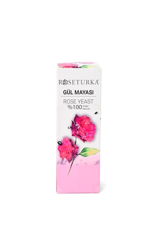Roseturka %100 Doğal Gül Mayası - 100 Ml Lüks Cam Şişe & Sprey Başlıklı