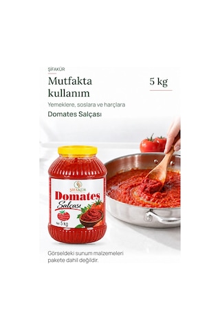 Domates Salçası 5 kg - Bidon Ambalaj