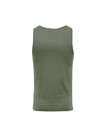 Jack & Jones Only & Sons Erkek Slim Düz Fit Yeşil Atlet Tank Top - 22022666 Yeşil
