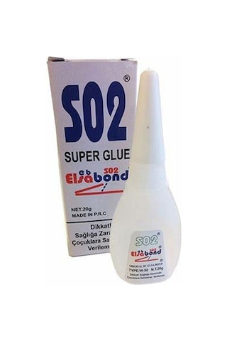 Elsabond S02 Japon Yapıştırıcısı 20gr Kuvvetli Bağlantı