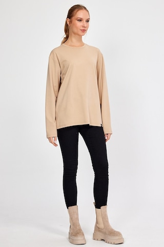 Alexander Gardi Alexandergardı Bisiklet Yaka Basic Oversize Sweatshirt E23-00160 00 001