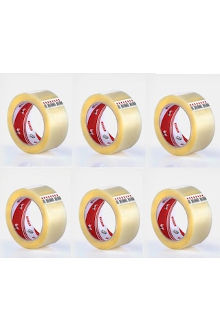 Vege Aslan Şeffaf Koli Bandı 45 MM x 100 M 6 Adet