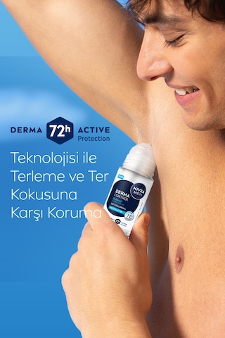 Nivea Men Derma Control Defend Roll-on Deodorant 50 Ml