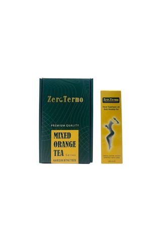 Bitkisel Portakal Aromalı Karışım Vücut Sıkılaştırıcı Bitkisel Jel