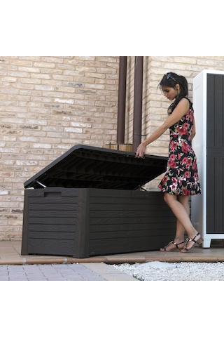 Cushion Box Florida Bahçe Dolabı Antrasit