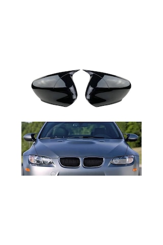 BMW E90 Batman Yarasa Ayna Kapağı İthal Pianoblack