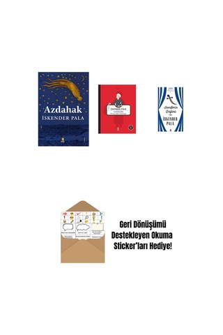 Azdahak + Ansikolopedik Divân Şiiri Sözlüğü Ciltli + Jennifer In Düğünü Ciltli + Okuma Sticker'ları