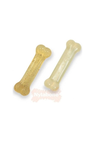 Nylabone Tavuk Aromalı Köpek Çiğneme Kemiği XS