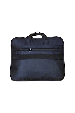 Kemer Dünyası Özel Üretim Battal Boy Körüklü Evrak Laptop Çantası Siyah