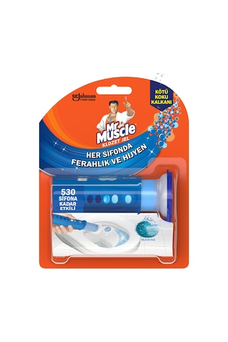 Mr. Muscle Klozet Jel Blok Tuvalet Temizleyici Marine 36 G