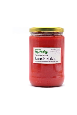 Eminenin Köy Mutfağı Odun Ateşinde Domates & Biber Salçası 660 ML
