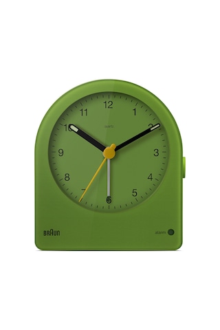 Braun Bc22gn Yeşil Klasik Analog Alarmlı Masa Saati Brn.bc22gn