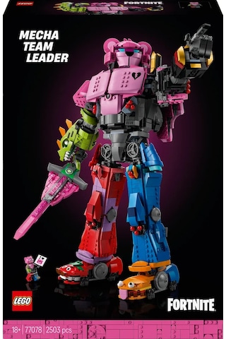 LEGO® Fortnite® Meka Takım Lideri 77078 - Yetişkinler için Koleksiyonluk Video Oyunu Figürü Yapım Seti (2503 Parça)