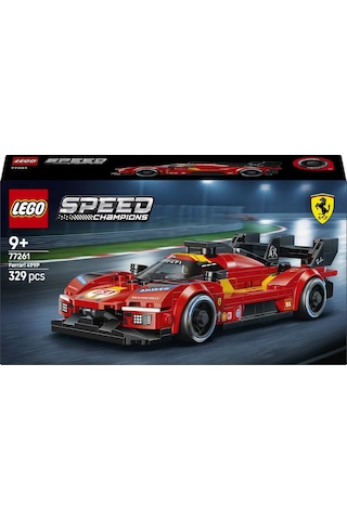 LEGO® Speed Champions Ferrari 499P 77261 - 9 Yaş ve Üzeri için Gerçekçi Detaylar İçeren Yaratıcı Oyuncak Yapım Seti (329 Parça)